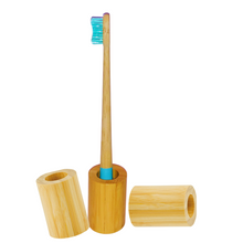 Load image into Gallery viewer, Natural Organic Bamboo Toothbrush Holder (1)
