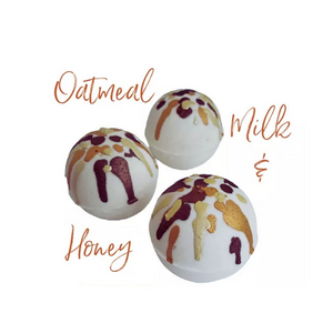 Oatmeal Milk & Honey Bath Bombs | 4.5 ozs