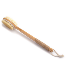 Load image into Gallery viewer, Long Handle Bamboo Body Brush with Tumeric Bar Soap 4oz (1)
