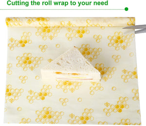 Organic Bees Wax Reusable Food Wrap Roll