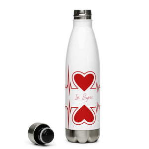 We are synced Valentines Stainless Steel Water Bottle